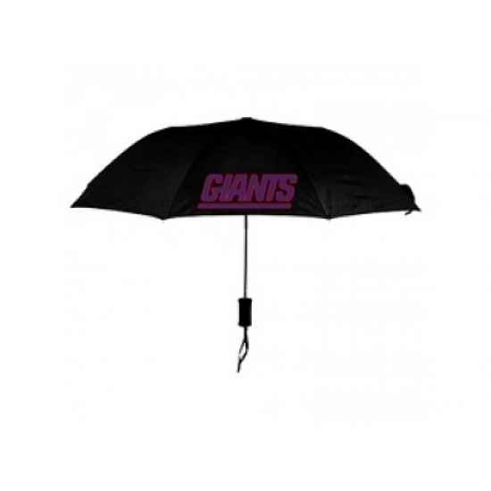 NFL New York Giants Folding Umbrella Black